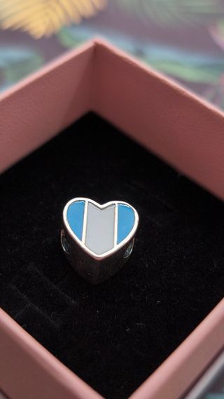 Charm Corazón Bandera Argentina