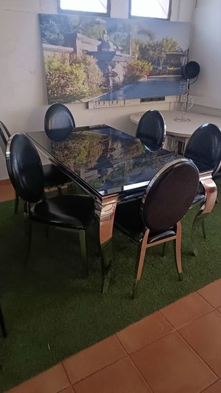 MESA DE COMEDOR BARROCO