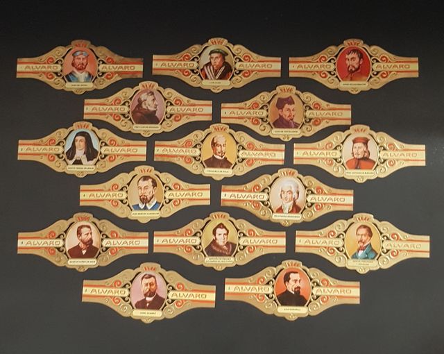 Set di 13 vitolas Alvaro medie