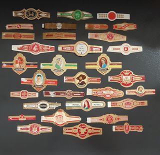 Lote de 86 vitolas variadas