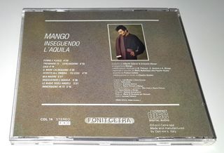Mango "Inseguendo l'aquila" CD Fonit Cetra 1988