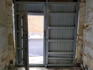 puerta garaje madera