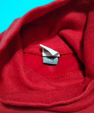 Camisola gola alta de criança