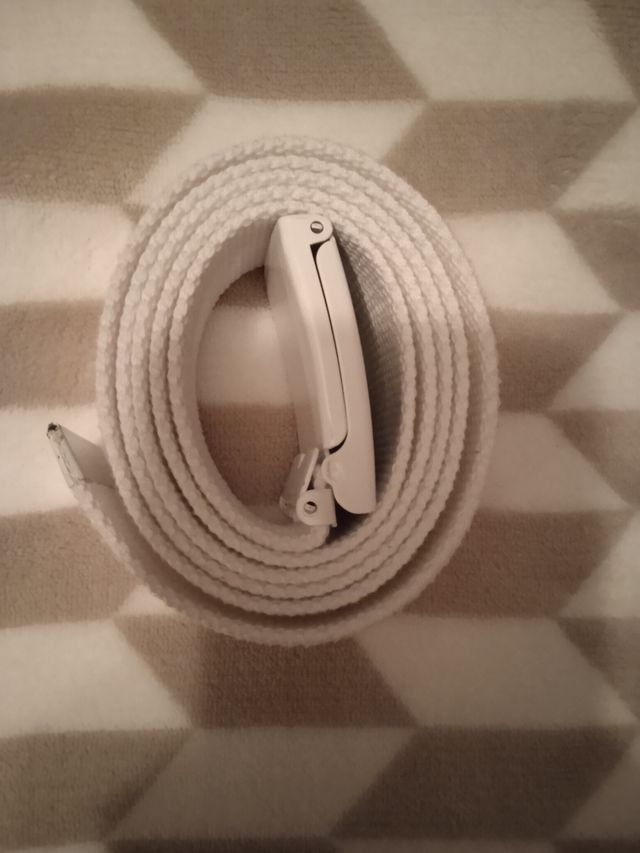 Cinturón Vestir Blanco Nuevo