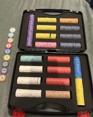 Board game ceramic mini chips