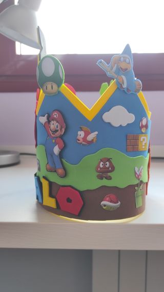 Corona Cumpleaños Mario Bross