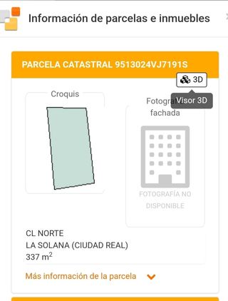 Venta de solar urbano.
