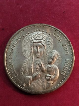 Moneda del Papa Juan Pablo II