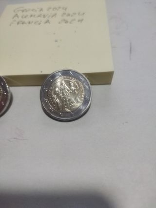 Monedas conmemorativas dos euros 