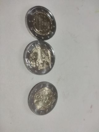 Monedas conmemorativas dos euros 