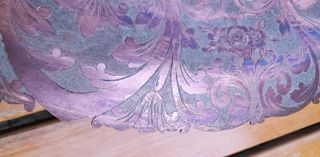 Antico grande centrotavola in rame