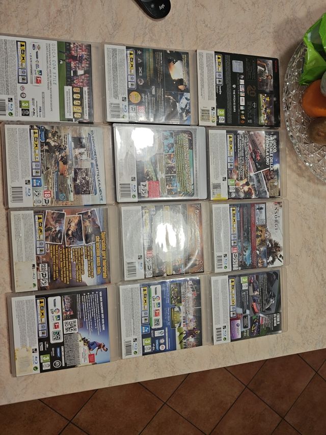 Lotto 12 giochi PlayStation 3