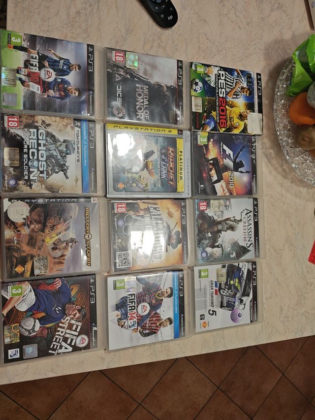 Lotto 12 giochi PlayStation 3