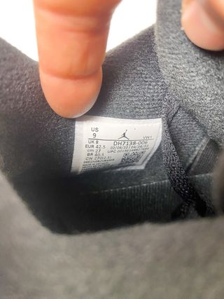 Jordan 4 Retro SE Black Canvas  42.5 EU