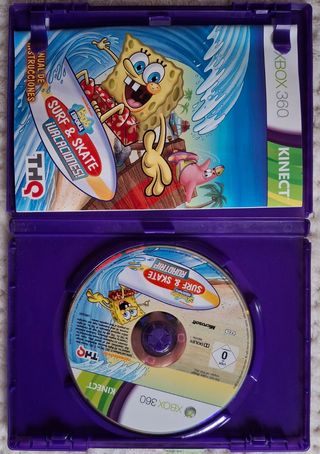 🇪🇸 BOB ESPONJA KINECT XBOX 360