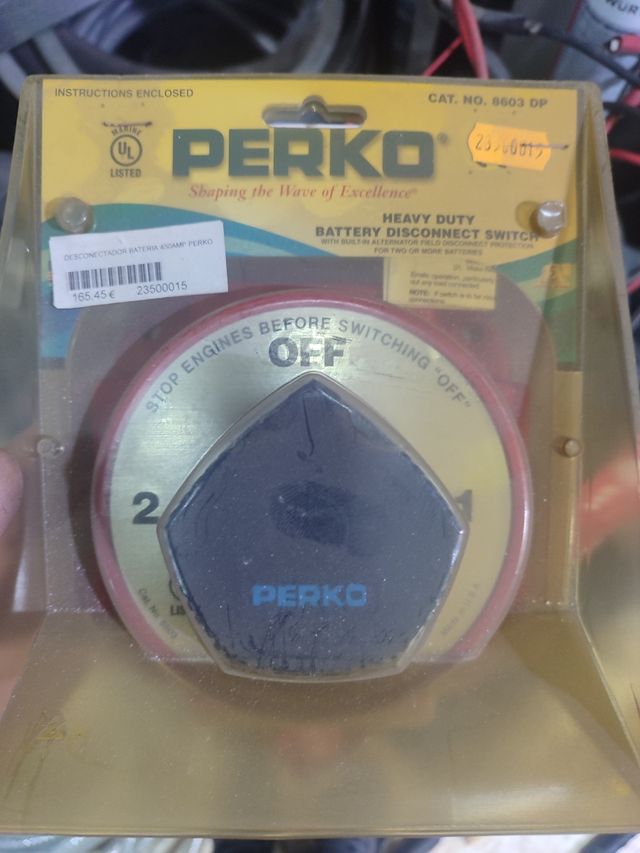 Desconectador batería