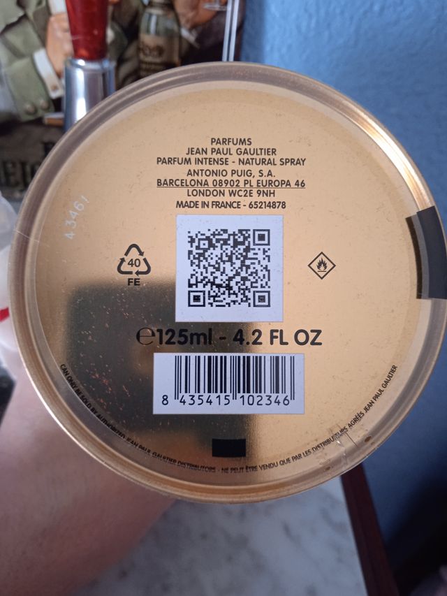 Le Male Elixir Absolu 125ml Nuevo