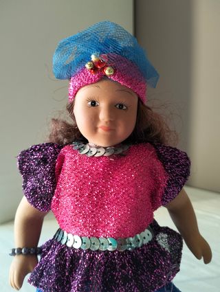 Bambolina in ceramica - Brasile