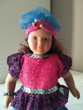 Bambolina in ceramica - Brasile