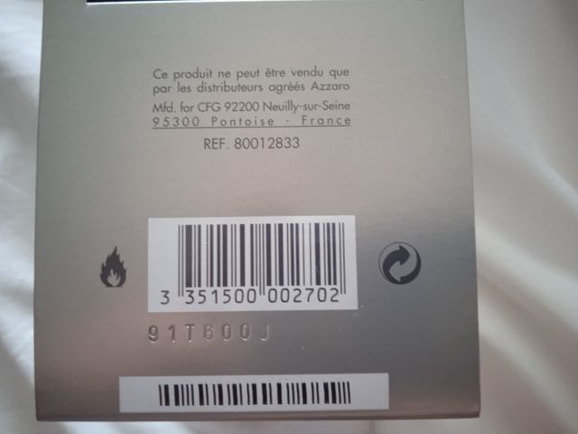 Azzaro Wanted 1batch Perfume Nuevo