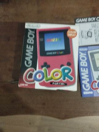 Caja Game boy color