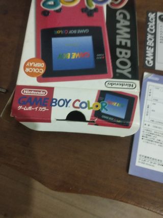 Caja Game boy color