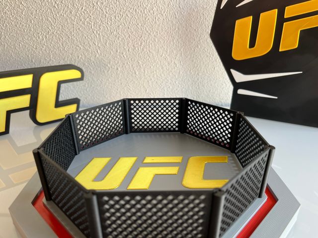 Figura decoración Octágono UFC