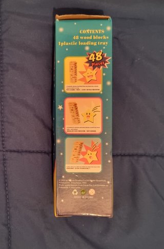 Creativo y clásico juego de bloques construcción.