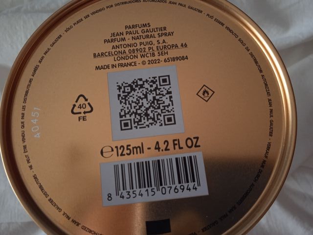 Le Male Elixir 1batch Perfume Nuevo