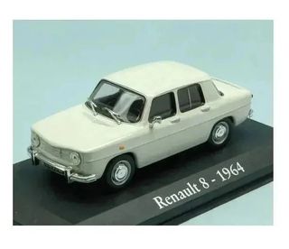 RENAULT 8-Año 1964-Coche miniatura-IXO-1:43