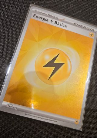 Carta Pokémon Energía Holo