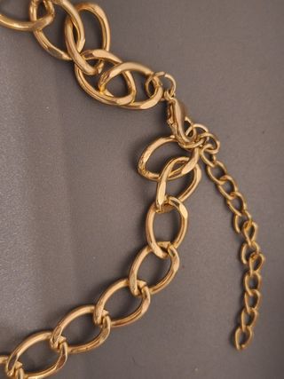 Collar gargantilla diseño floral ajustable