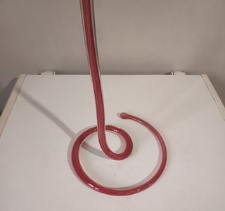 Scultura artistica "Cobra"in vetro di Murano 