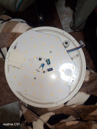 Lampara con sensor