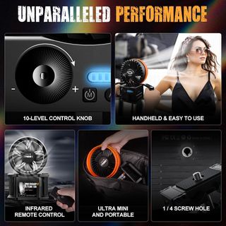 Ventilatore portatile per fotografia