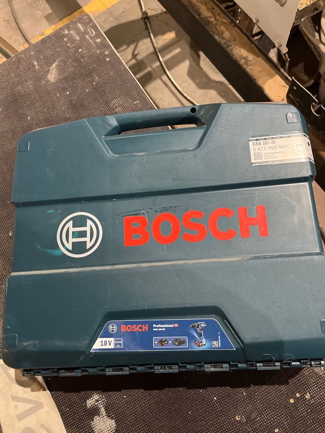 Caja vacía nueva para taladro