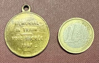 Rara medalla de San Cristóbal 1967
