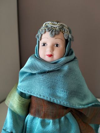 Bambolina in ceramica - Tunisia