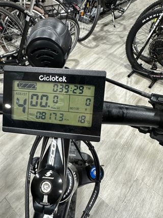 Bici electrificada motor 800 kms solo