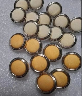 Lote 20 botones- 9 colores