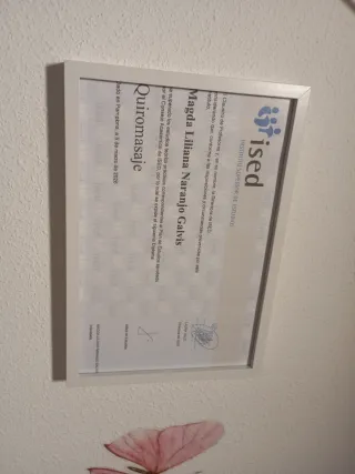 Esteticista y masajista amable