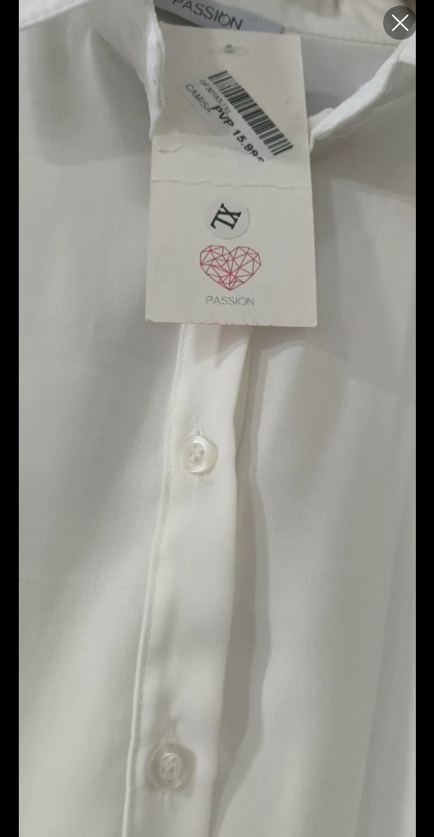 Camisa manga larga fluida