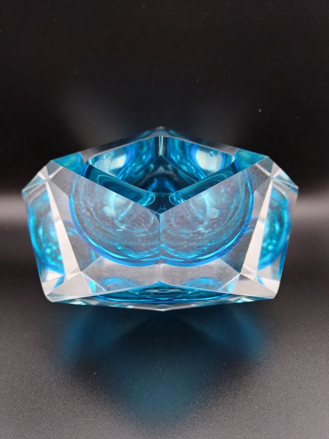 Posacenere Vetro sommerso Murano Oball Onesto