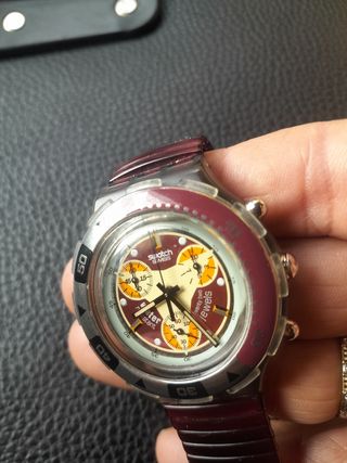 Orologio swatch crono sub usato.