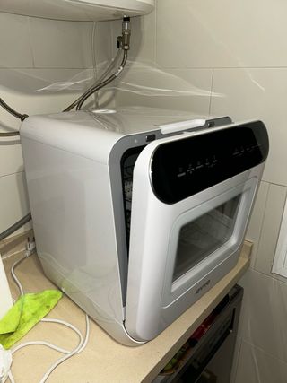 Lavavajillas compacto con o Sin conexion al agua !