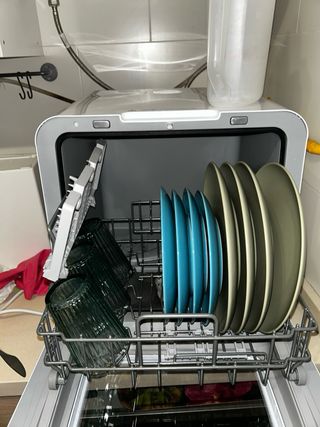 Lavavajillas compacto con o Sin conexion al agua !