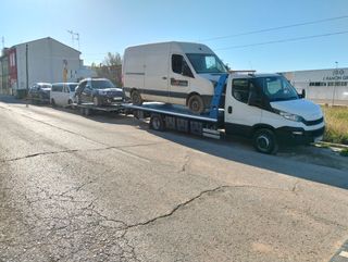 Transporte grúa 