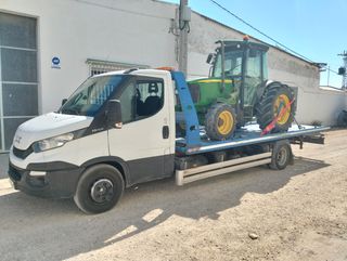 Transporte grúa 