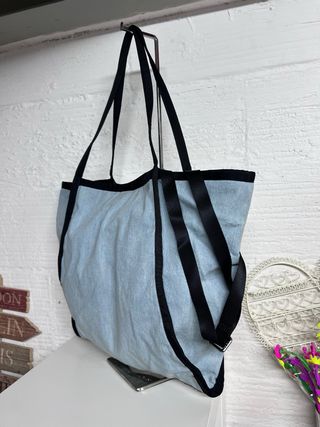 BOLSO TOUS TOTE NUEVO LENTEJUELAS/TEJANO