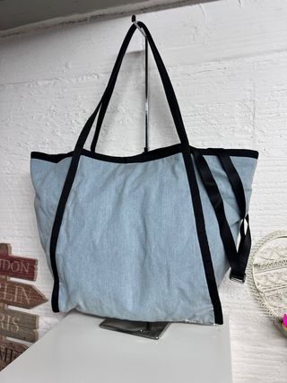 BOLSO TOUS TOTE NUEVO LENTEJUELAS/TEJANO